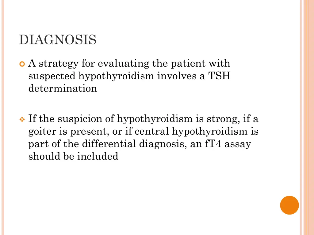diagnosis