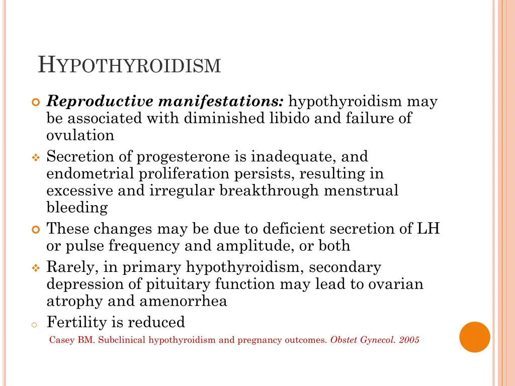 h ypothyroidism