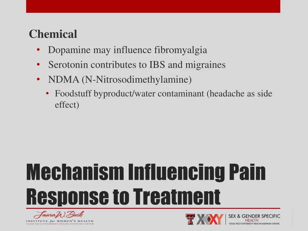 chemical dopamine may influence fibromyalgia