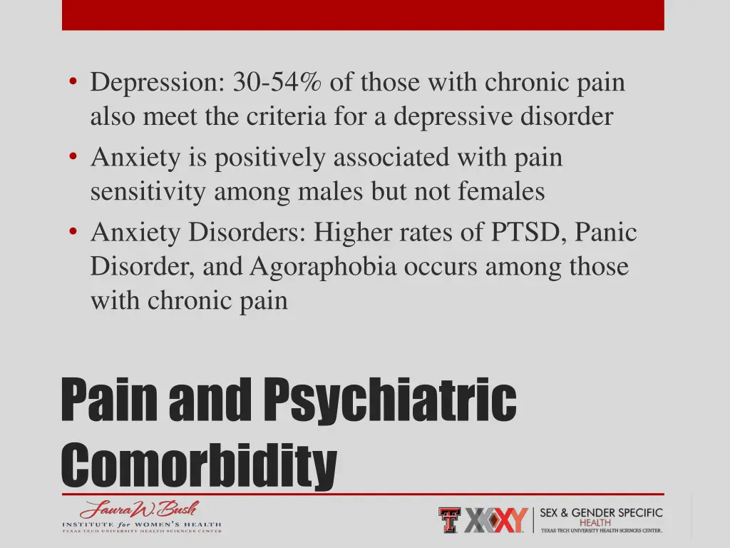 depression 30 54 of those with chronic pain also