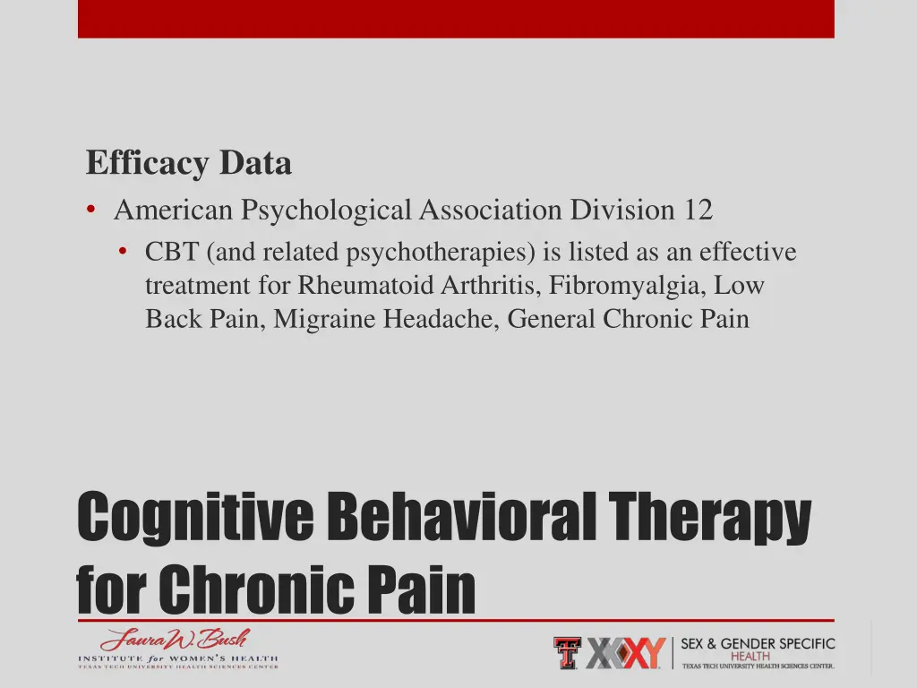efficacy data american psychological association