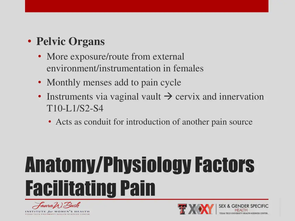 pelvic organs more exposure route from external