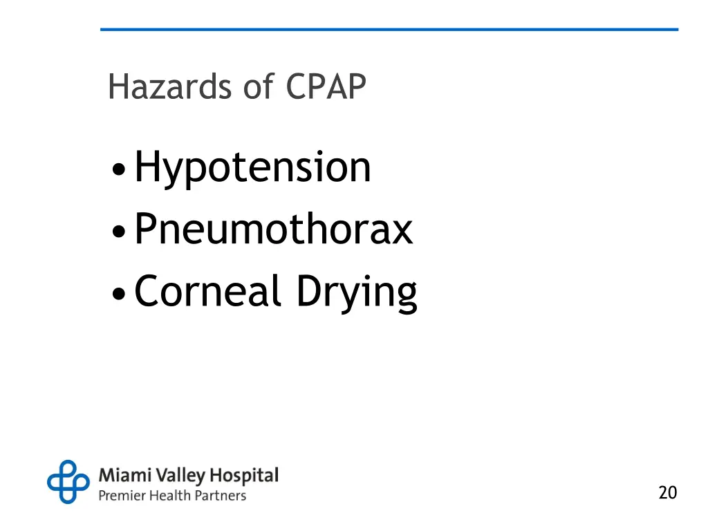 hazards of cpap