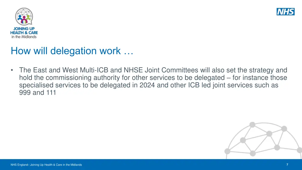 how will delegation work