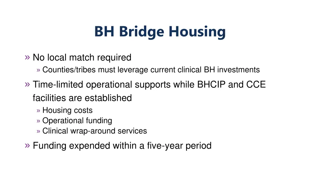 bh bridge housing 1