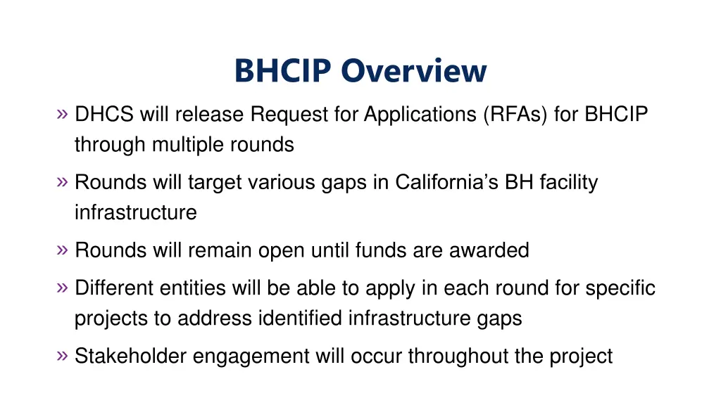 bhcip overview 1
