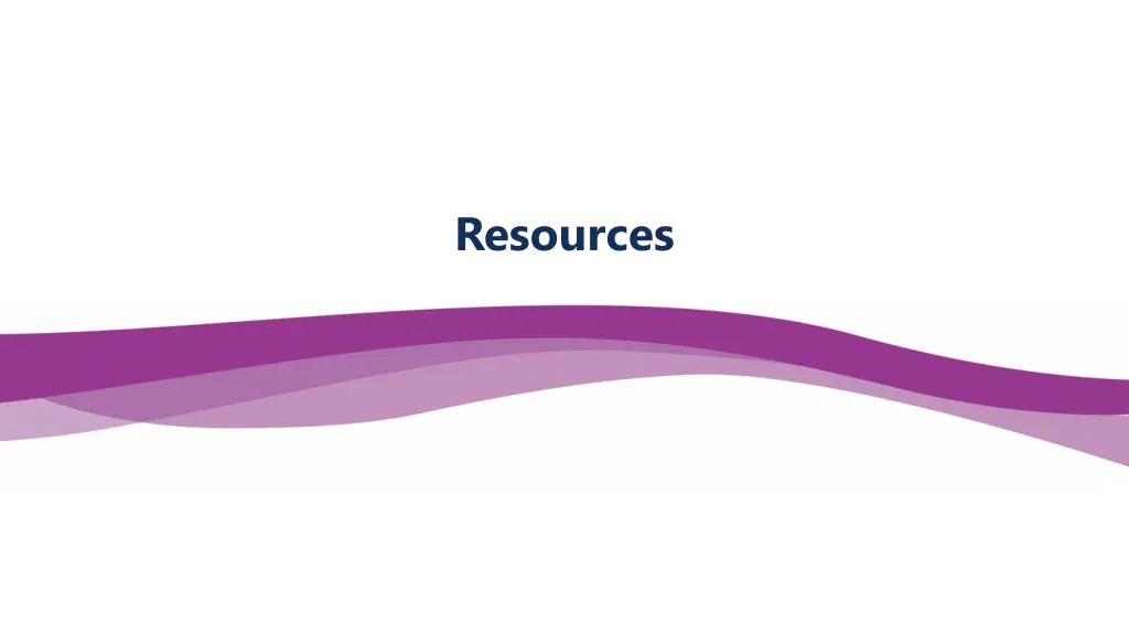 resources