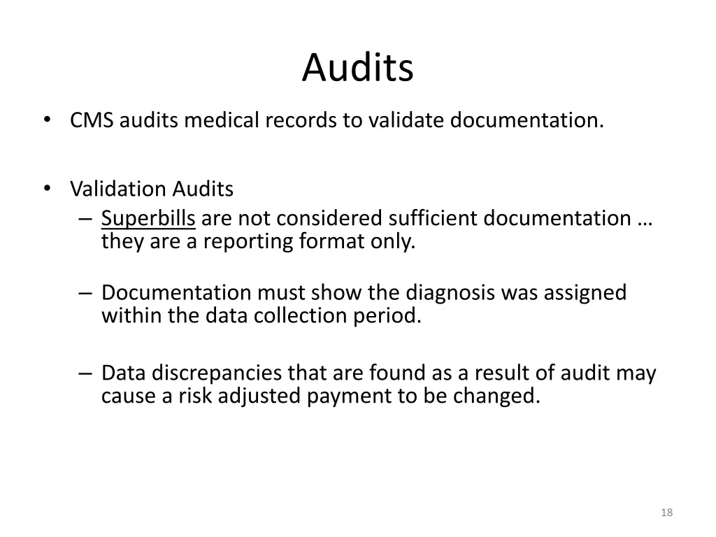 audits