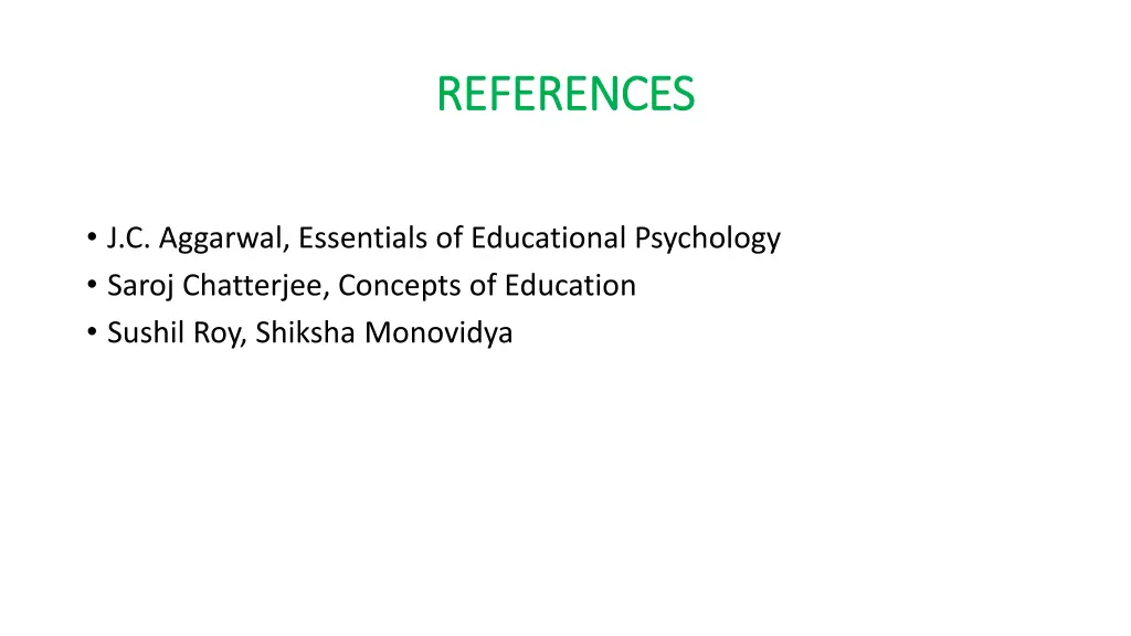 references references