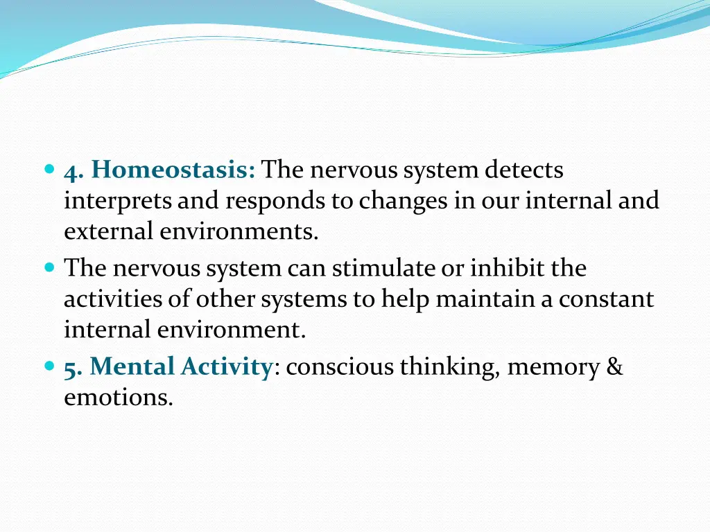 4 homeostasis the nervous system detects