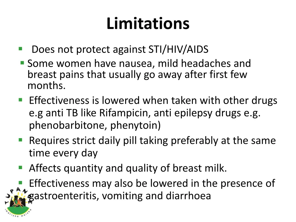 limitations