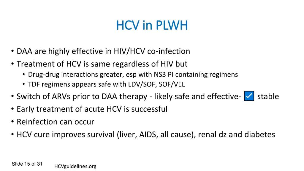 hcv in plwh hcv in plwh