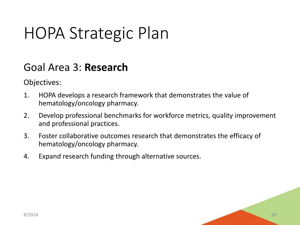 hopa strategic plan 2