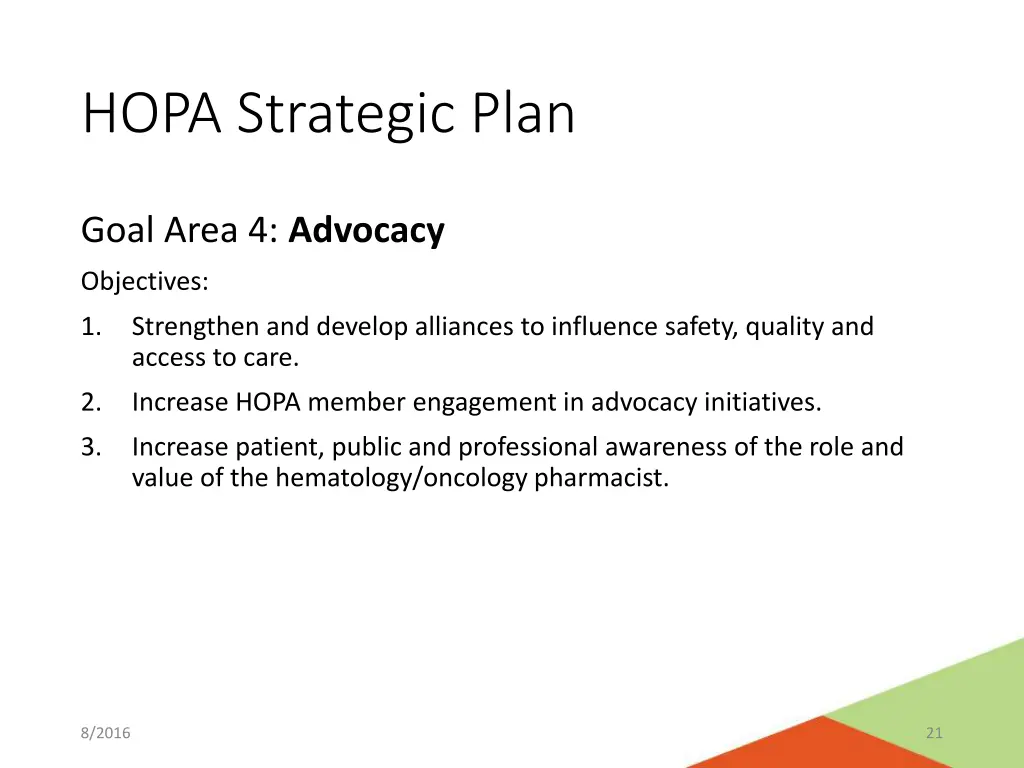 hopa strategic plan 3
