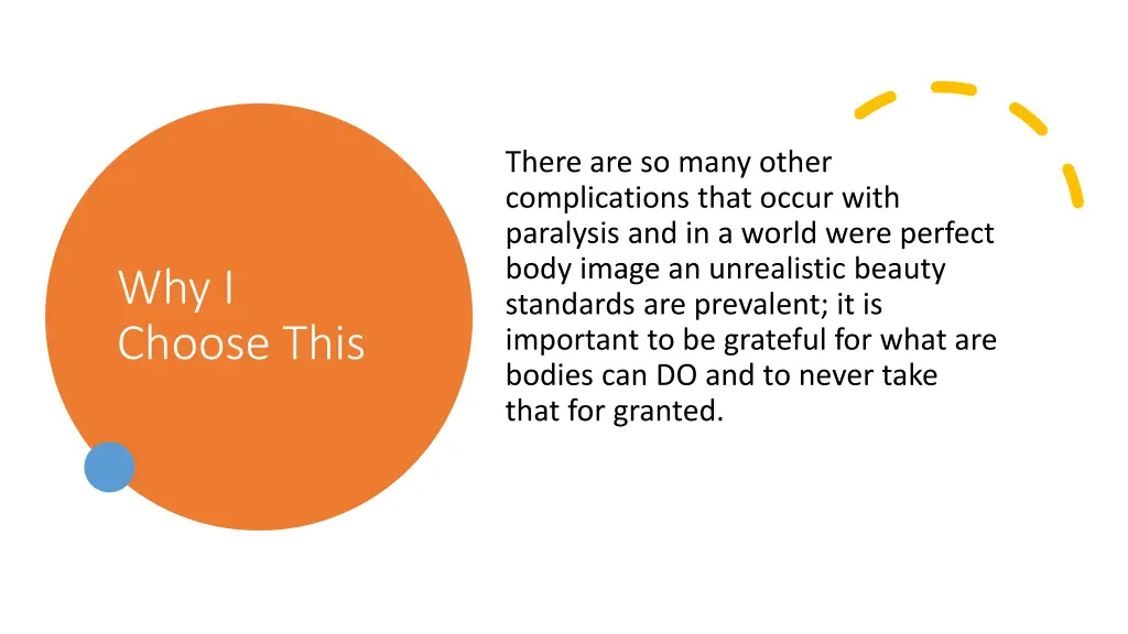 there are so many other complications that occur