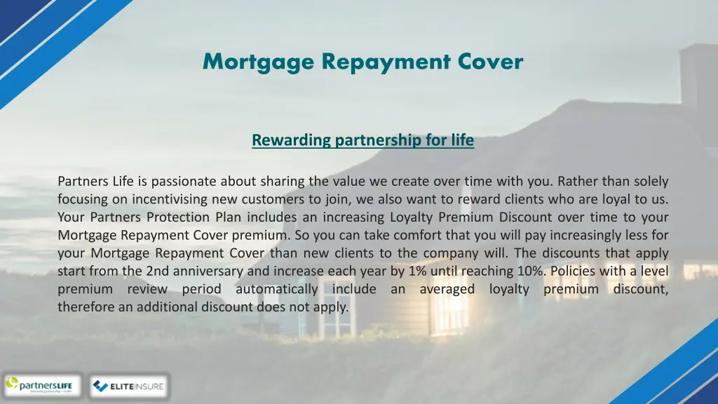 mortgage repayment cover 17