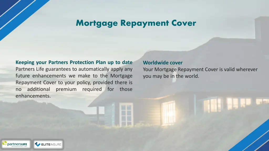 mortgage repayment cover 19