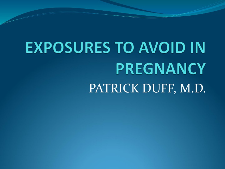 patrick duff m d