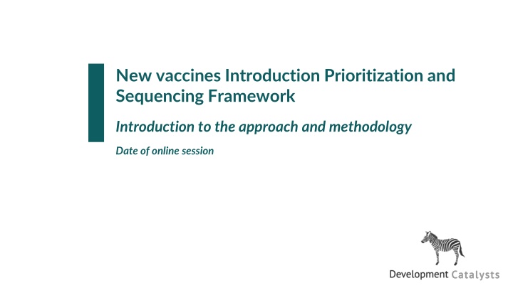 new vaccines introduction prioritization