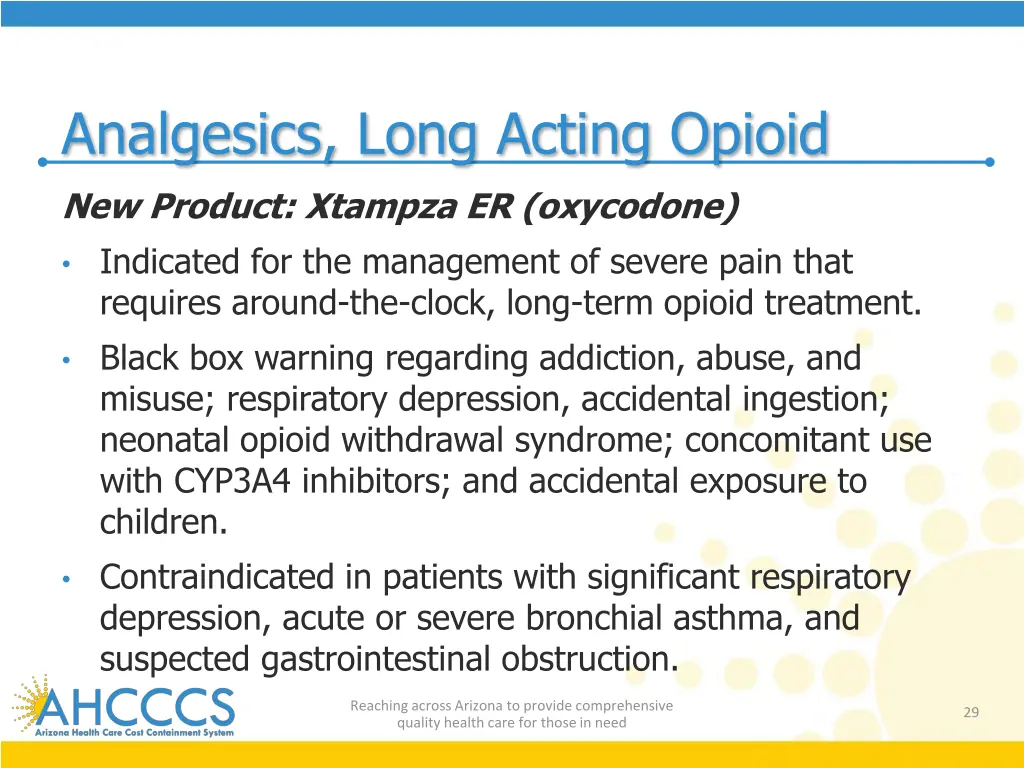 analgesics long acting opioid 4