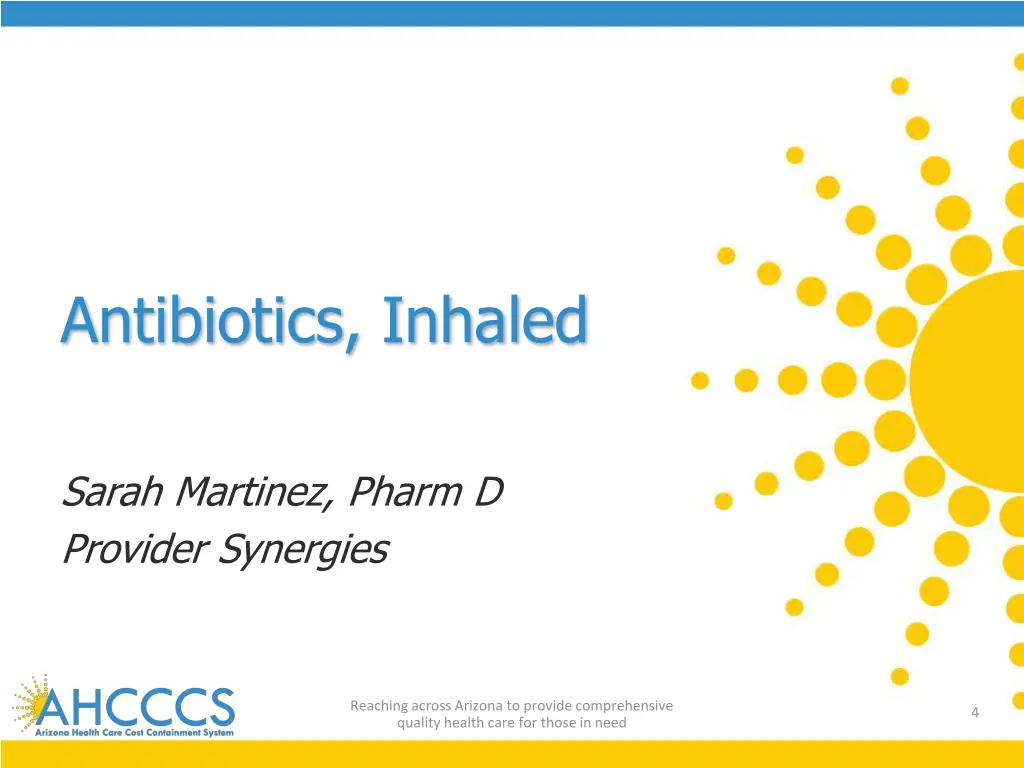 antibiotics inhaled