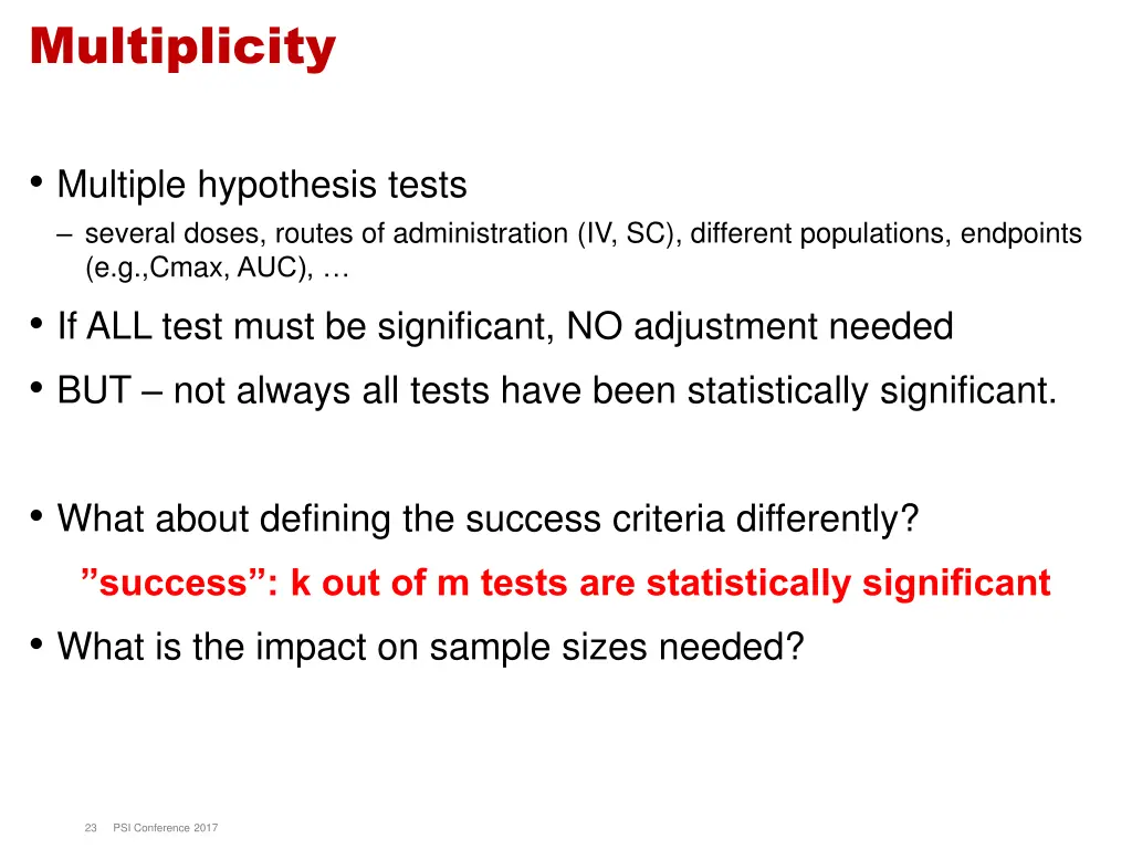 multiplicity