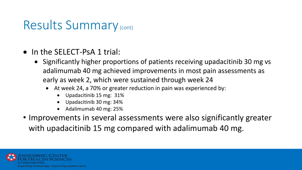 results summary cont 4