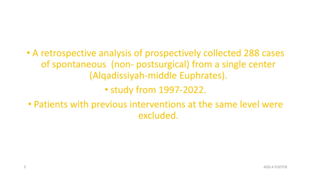 study design and demographics