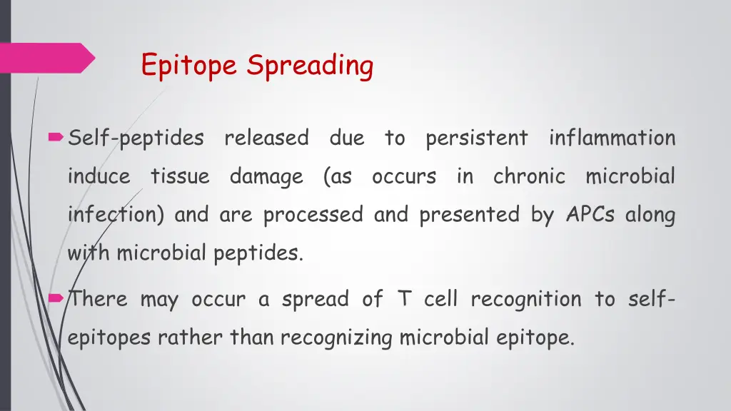 epitope spreading