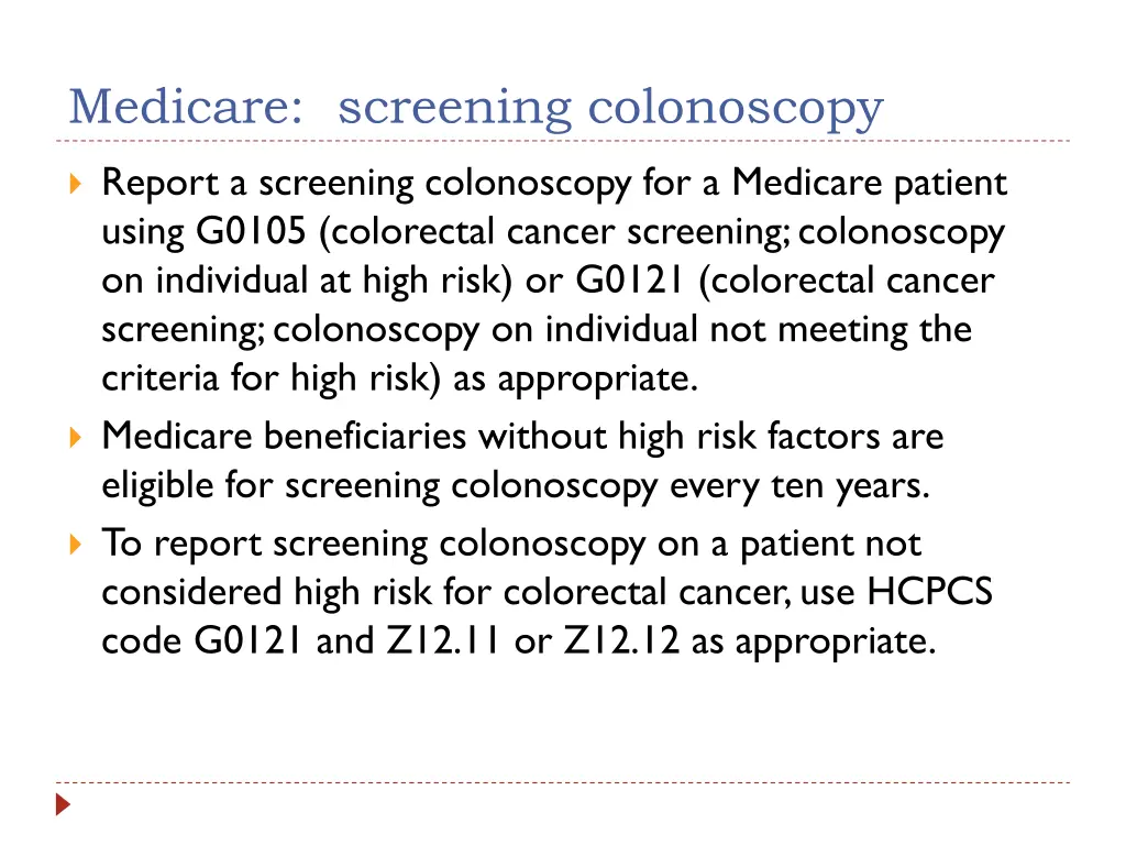 medicare screening colonoscopy