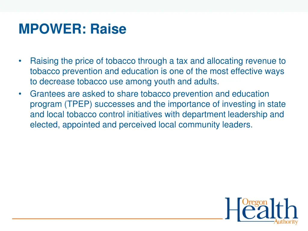 mpower raise
