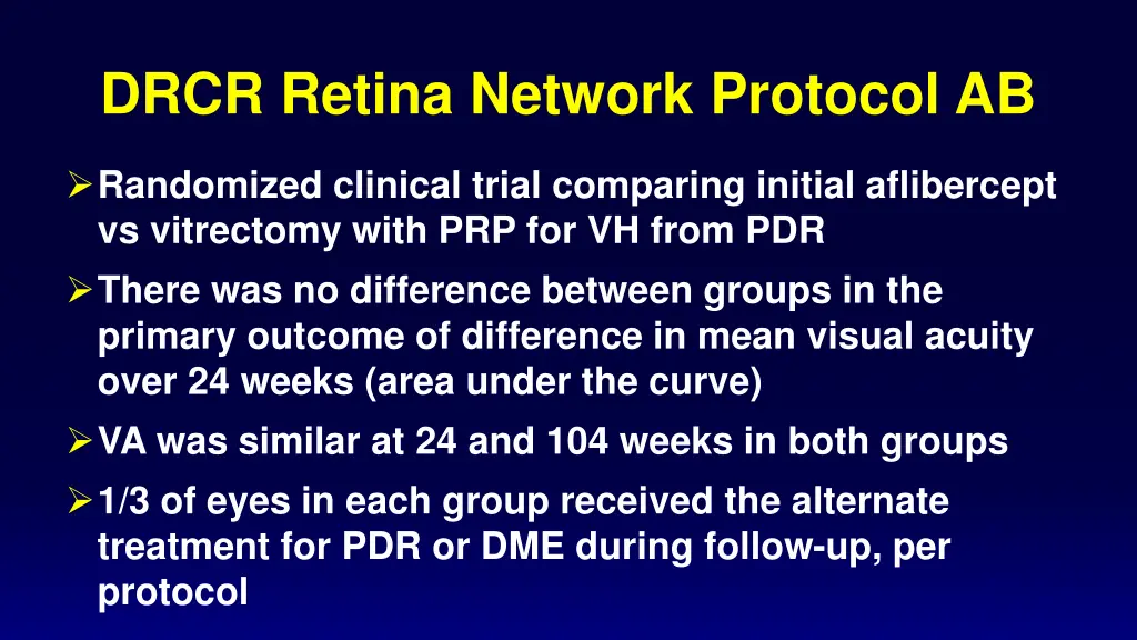 drcr retina network protocol ab