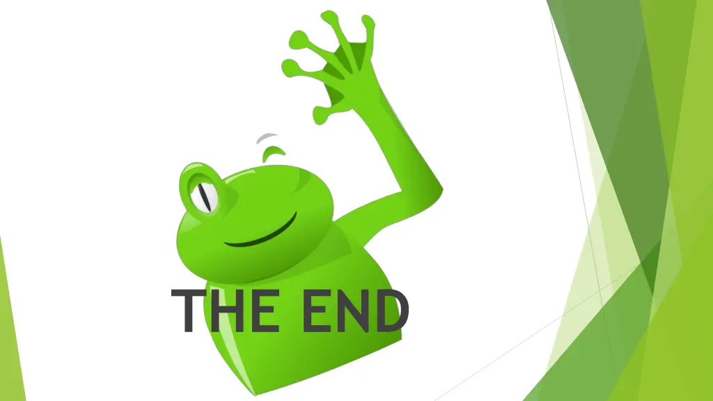 the end