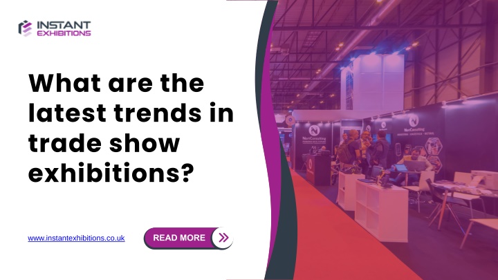 what are the latest trends in trade show