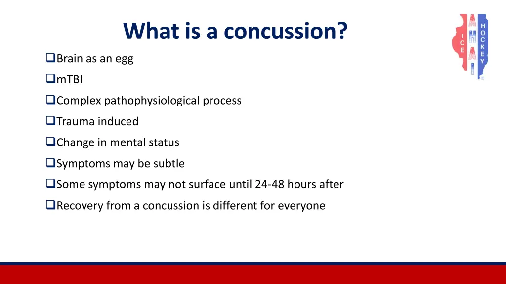 what is a concussion brain as an egg