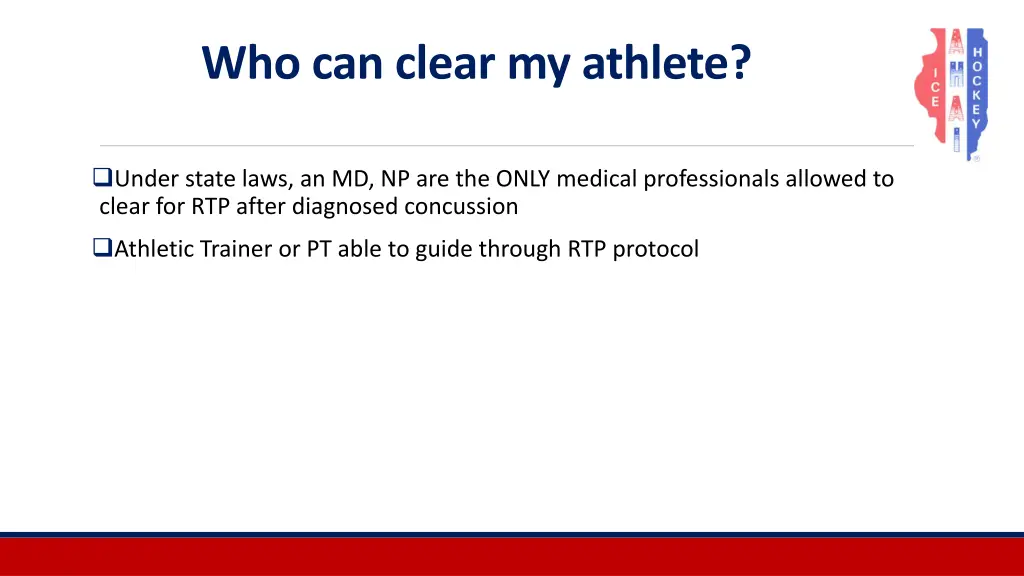 who can clear my athlete