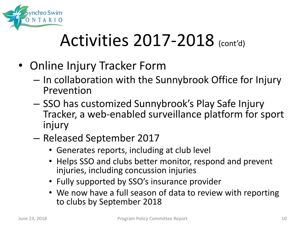 activities 2017 2018 cont d 3