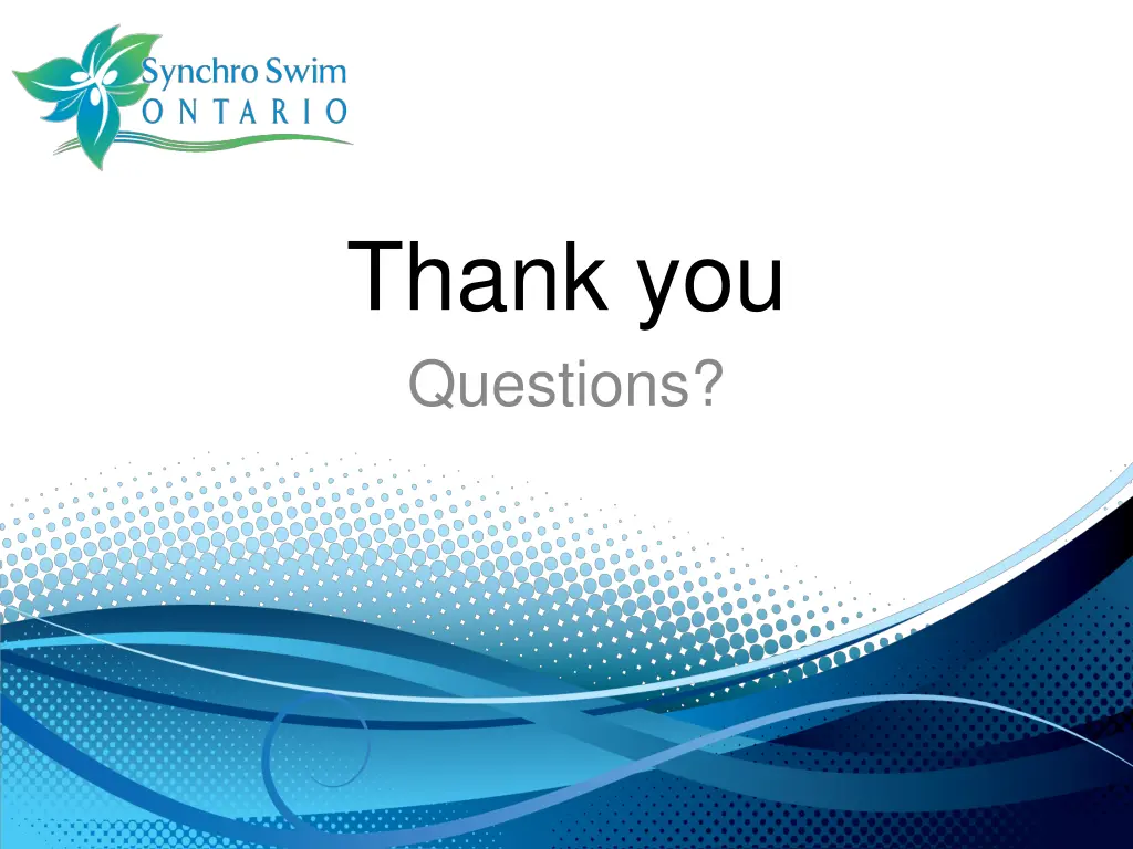 thank you questions