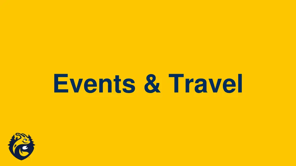events travel