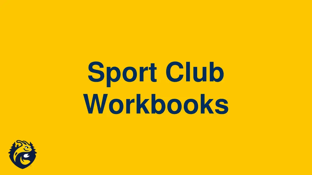 sport club workbooks