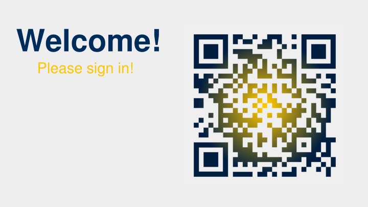 welcome please sign in