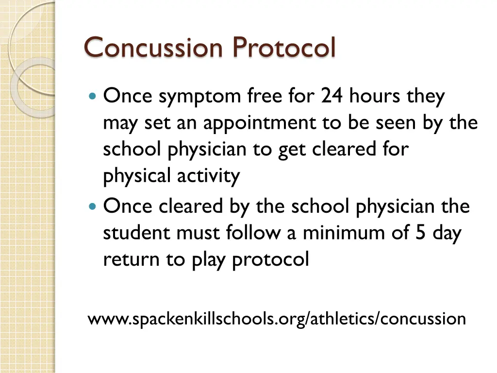 concussion protocol 1