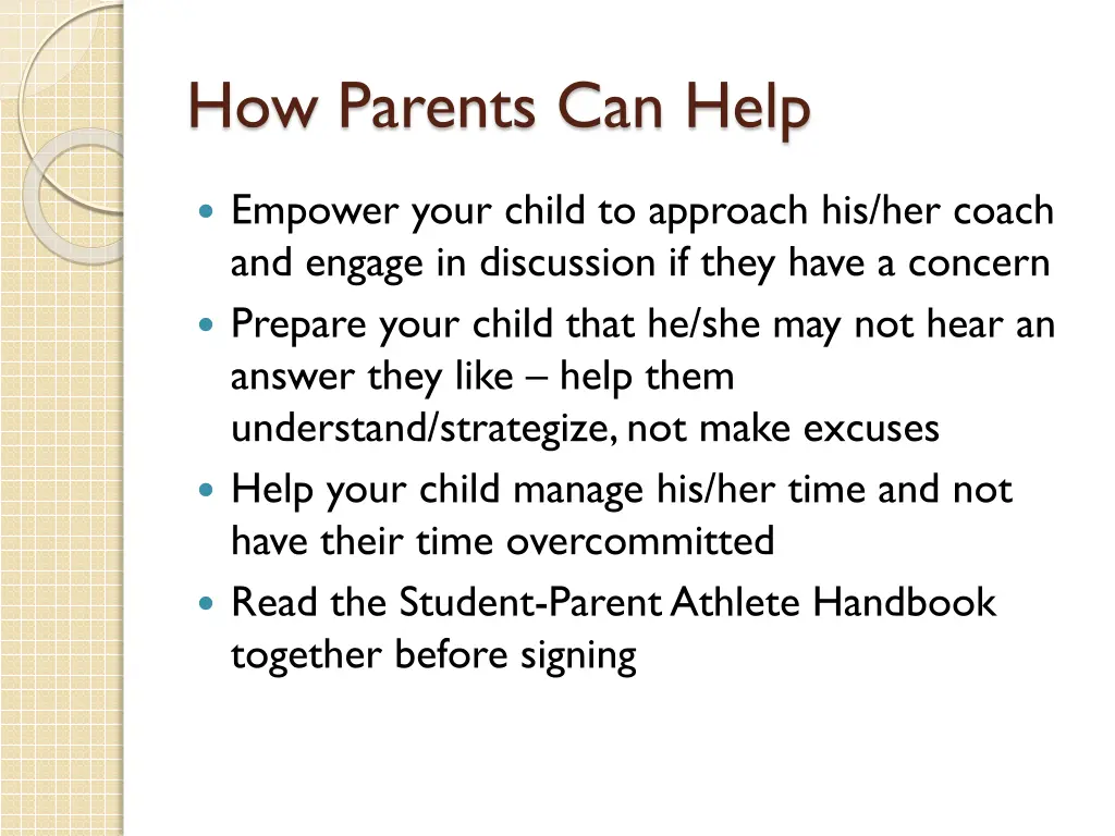 how parents can help 1