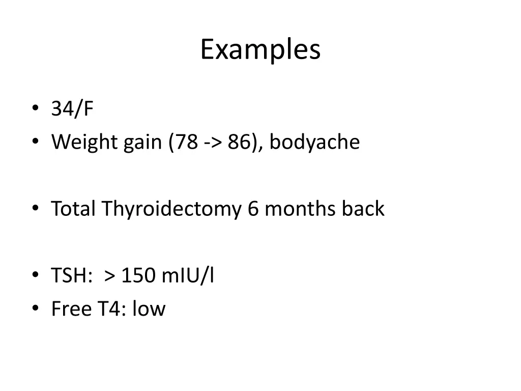 examples
