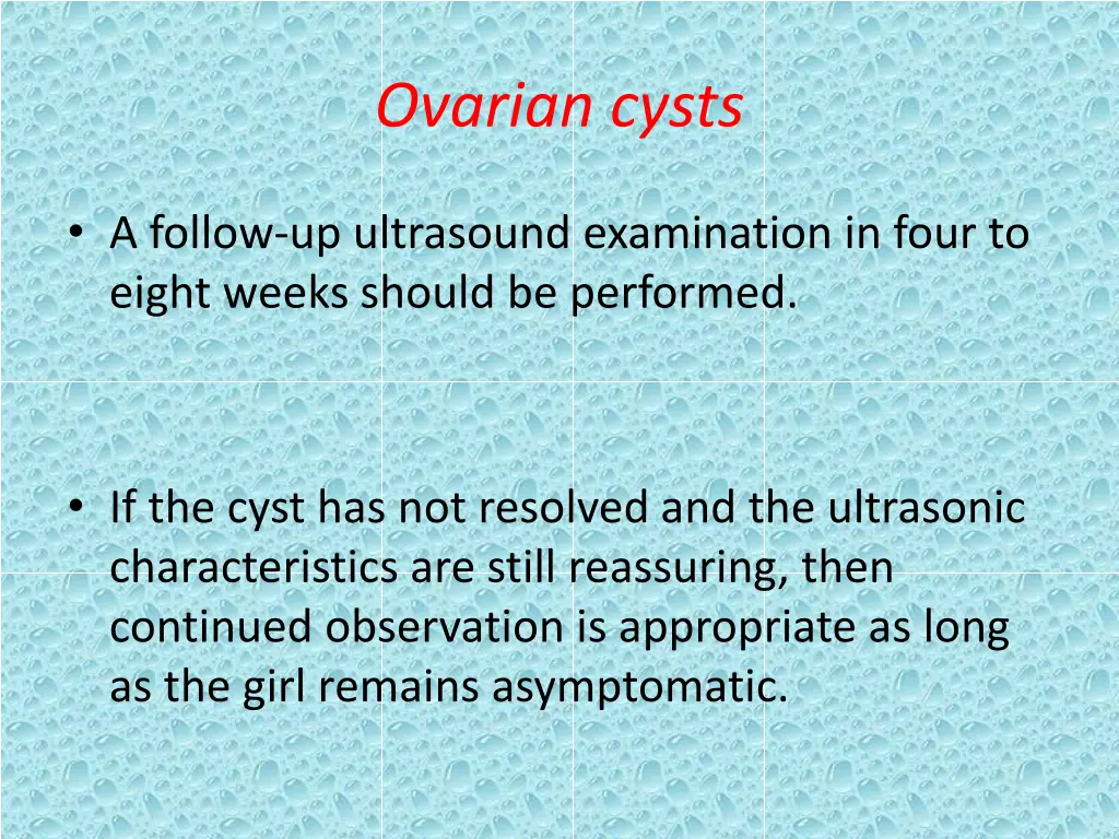 ovarian cysts 4