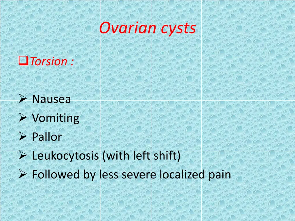 ovarian cysts 5