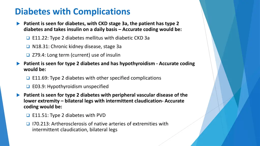 diabetes with complications