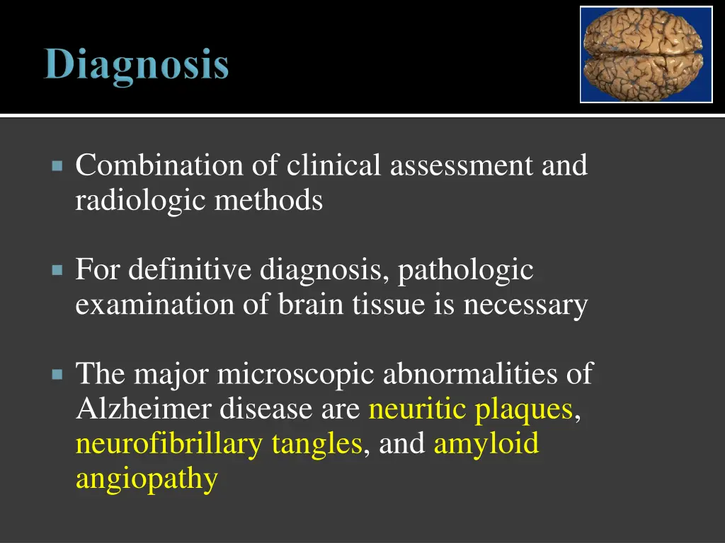 combination of clinical assessment and radiologic
