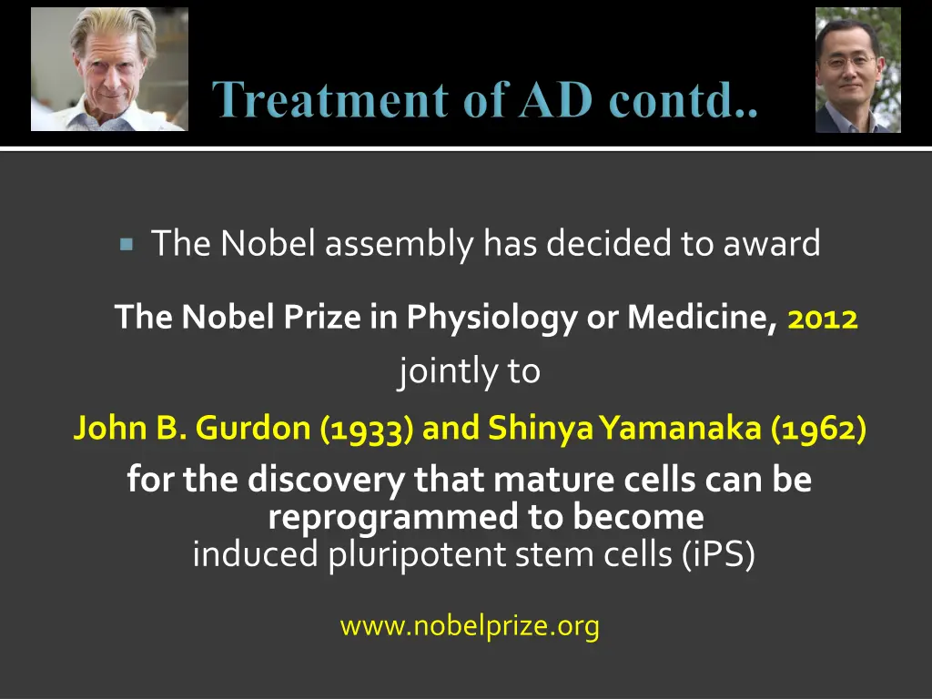 the nobel assembly has decided to award
