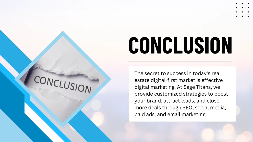 conclusion